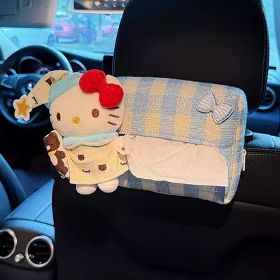 Hanging on the Back of – Car tissue box/set