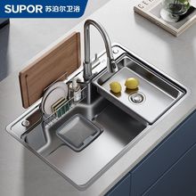 SUPOR/�K�����N��ˮ����ʽ��β�304���P�ϴ���̨��ϴ����