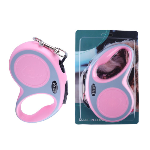 Direct factory supply dog automatic retractable leash pet supplies outdoor walking dog chain retractable cord