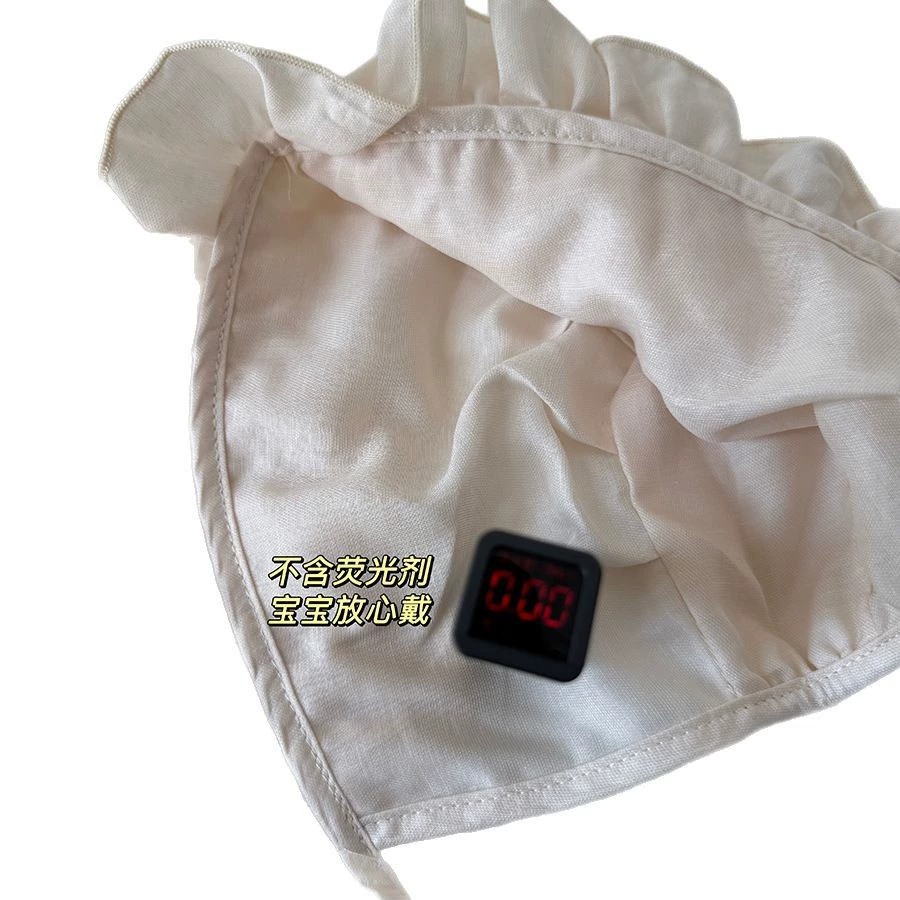 Children's breathable lace summer thin hat for early age, sun protection