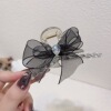 Hair accessory with bow, brand hairgrip, crab pin handmade, shark, new collection, simple and elegant design, internet celebrity