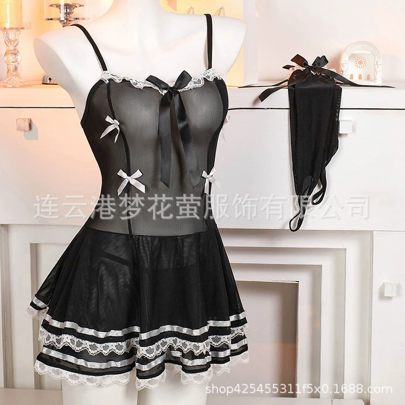 Underwear, uniform, sexy set, European style, plus size, cosplay