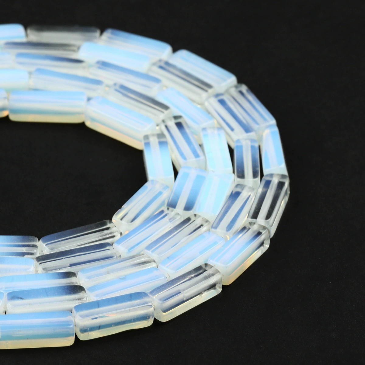 Rectangular beads, accessory, accessories, 4×13mm, DIY