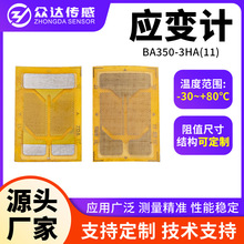 厂家定制BA350-3HA(11)应力分析实验用箔式应变计箔式电阻应变计