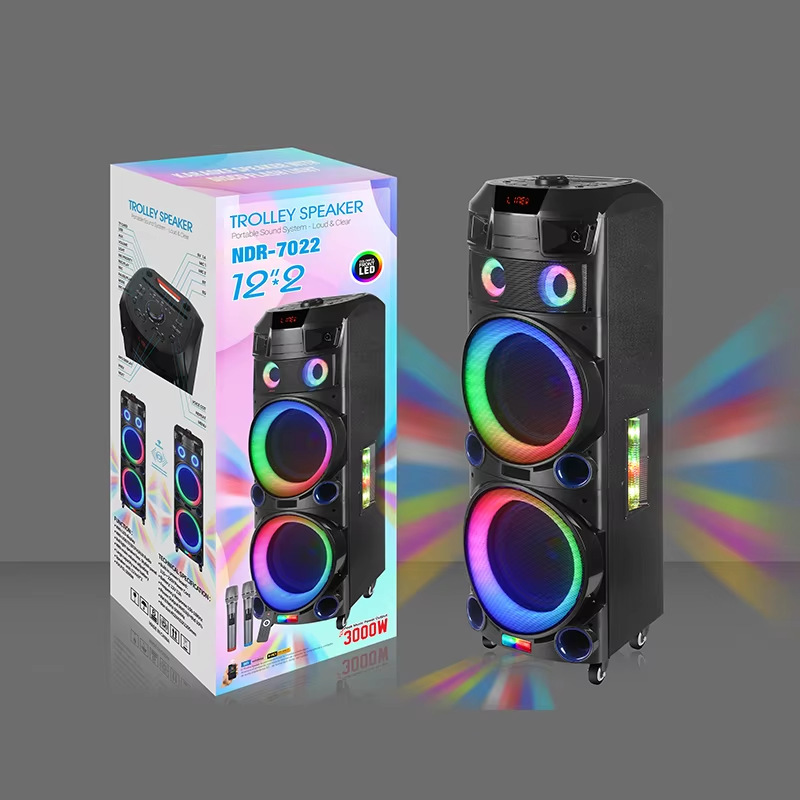NDR-7022 Square Dance Audio Outdoor 12-inch Kara Bluetooth Mobile Cart Battery Wooden Speaker Power DJ NDR-7022 Square Dance Audio Outdoor 12-inch Kara Bluetooth Mobile Cart Battery Wooden Speaker Power DJ