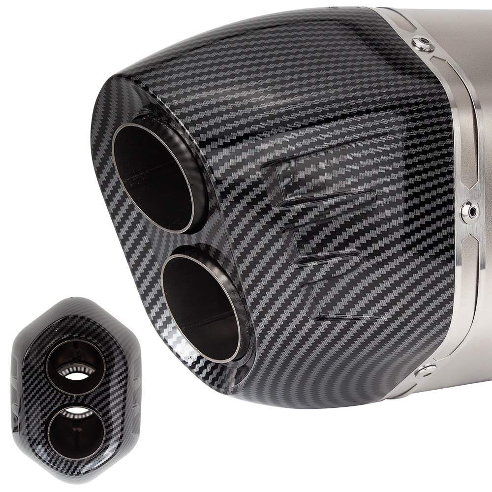 S7 shield motorcycle exhaust pipe universal exhaust tail section is commonly used in spring breeze 3000SR/ninja 650/pedal