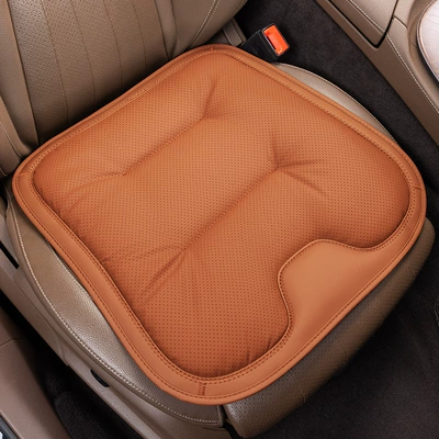 Four Seasons Pad — four seasons universal comfortable non-slip seat - front-seat-cushion-single-piece-ideal-orange-unlabeled-clean-version