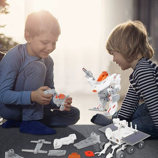 Солнечный робот 3 в 1 DIY научный STEM набор для детей 6/3 лет