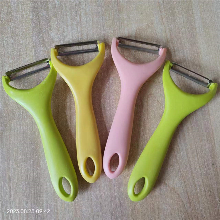 皮むきナイフキッチン多目的皮むき器スクレーパージャガイモリンゴキュウリ削り刀家庭用瓜削り|undefined