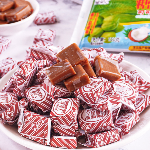 Wholesale Authentic Vietnam Imported Specialty Thick Cocoa Coconut Sugar, Non-Hainan Old-Style Traditional Nostalgic Snack