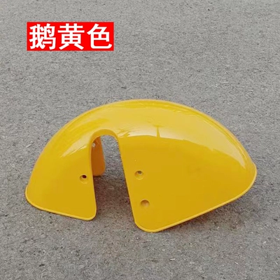Electric tricycle front mudguard: Electric vehicle fender - 8inch-light-yellow
