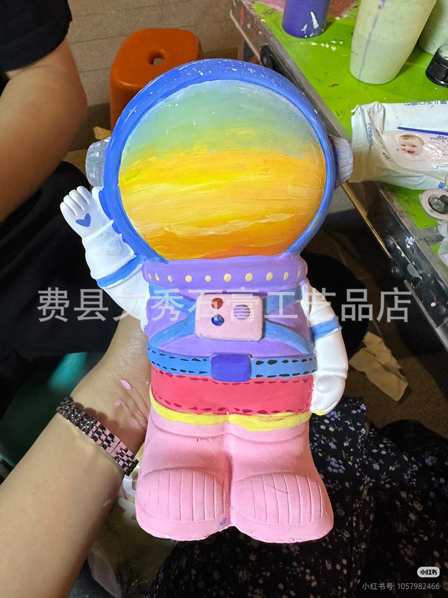 Alcancía de Yeso Grande DIY para Colorear y Pintar para Niños