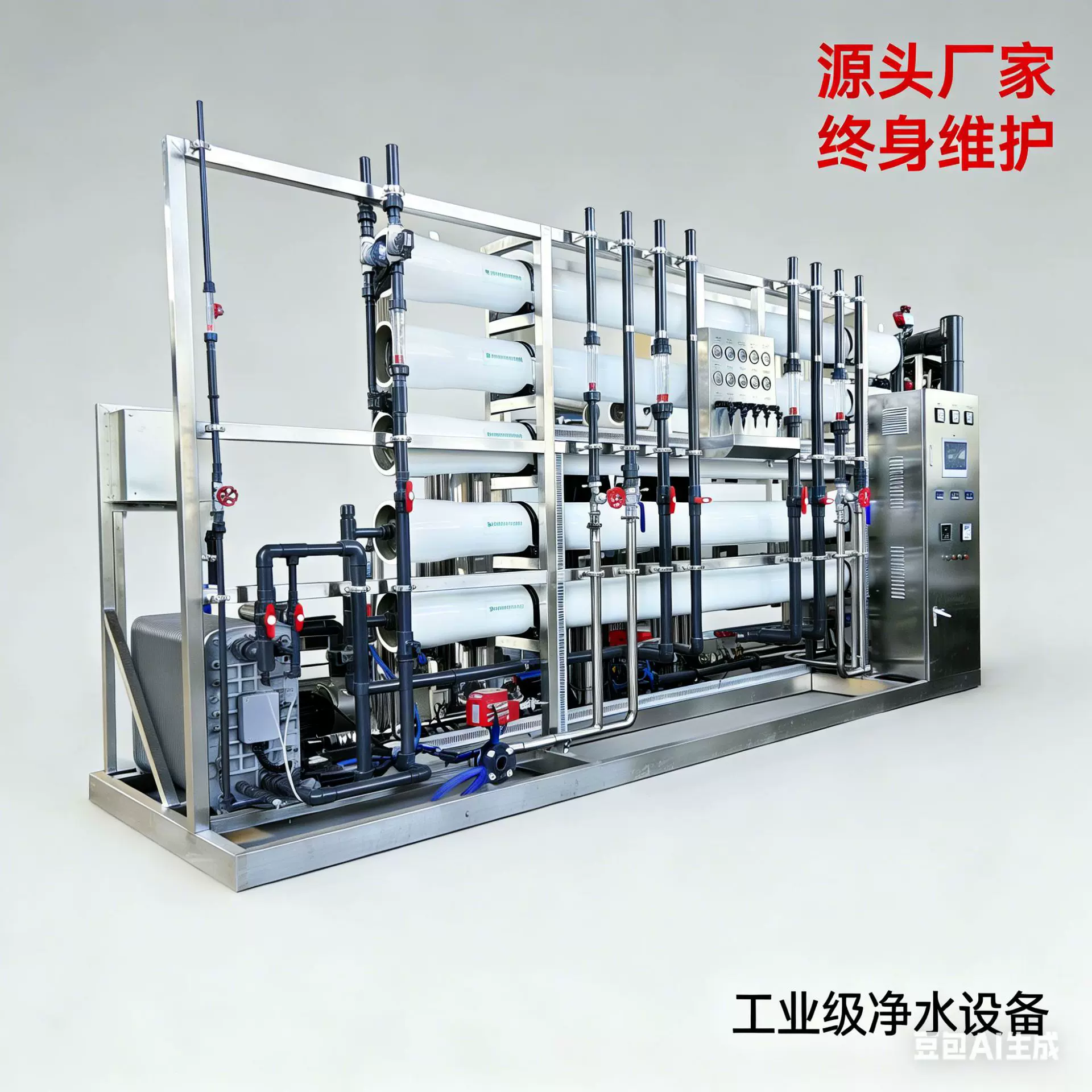 源头工厂专用设备纯水制取设备EDI 超纯水制取设备电子级高纯水机