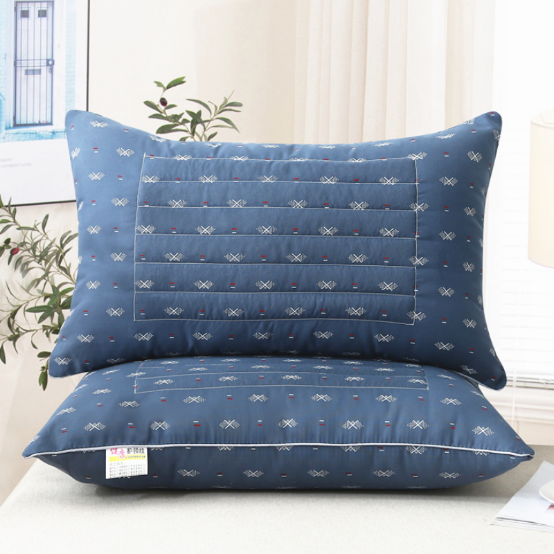 Buckwheat Pillow One Pair for Adult Cervical Spine Protection Pillow Single Student Double Pillow One Pillow for Home Use