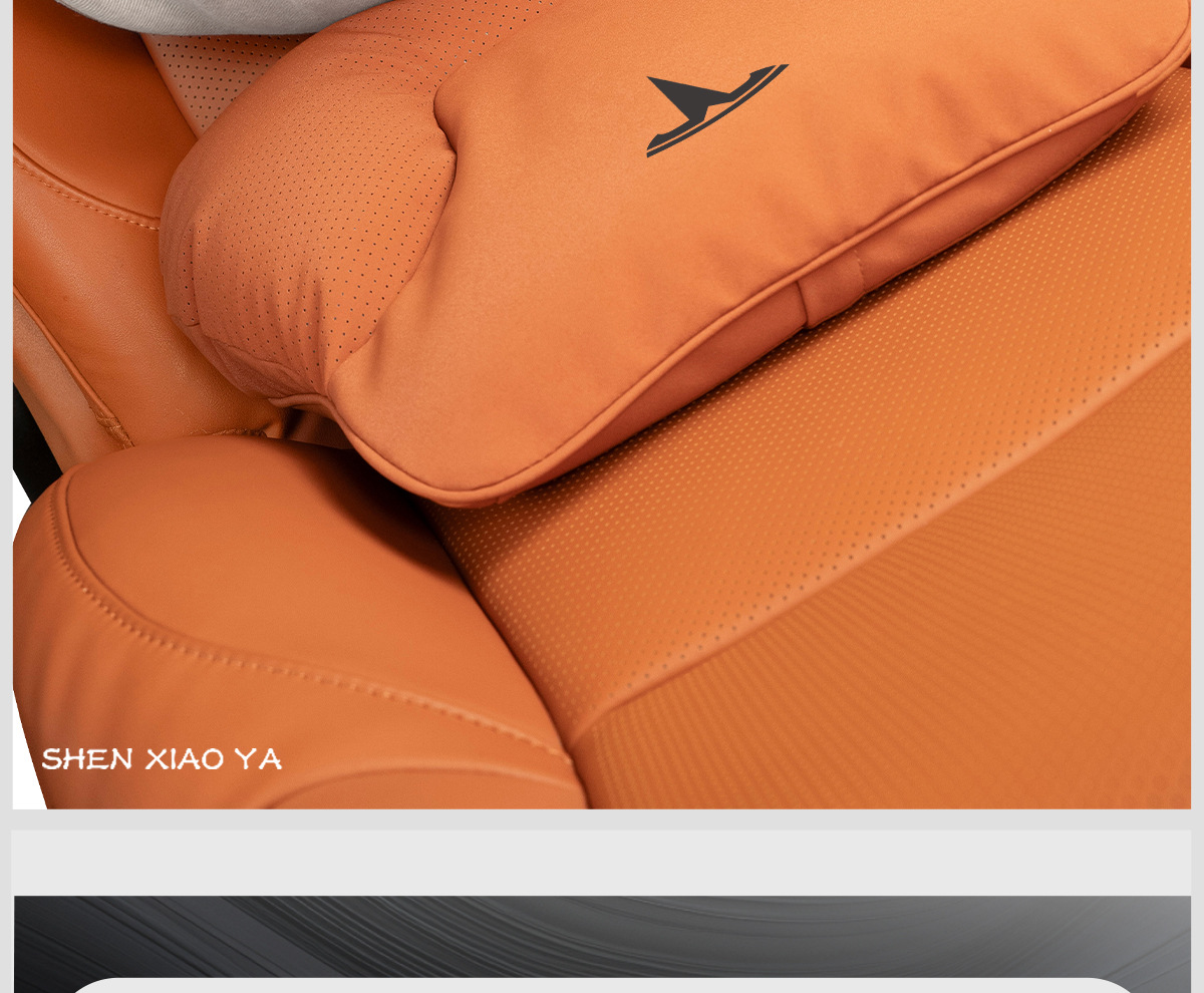 Suitable for Tesla Model 3 New Version/Y/S/X Headrest, Waist Support, Neck Pillow, Car Seat Cushion, Car Supplies