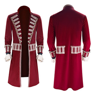 Cross-border new Peter Pan Pirate Captain medieval King pirate cos stage performance suit spot