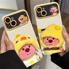 蘋果15手機殼11適用iphone13max可愛海狸12pro軟硅膠保護套14plus