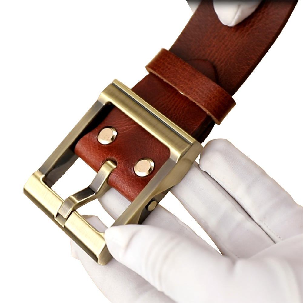 cinturón de hombre cinturón de aguja cinturón de cuero de vaca cinturón de negocios cinturón de cuero pu cinturón al por mayor [enviar perforador]