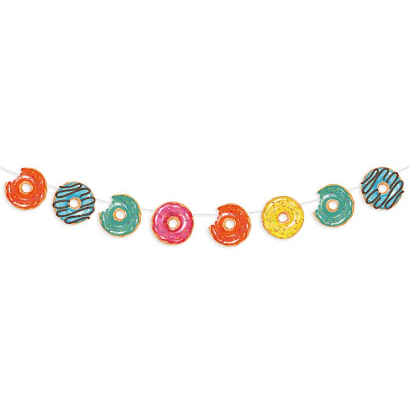 Donuts tirando de la bandera, J-0217-3