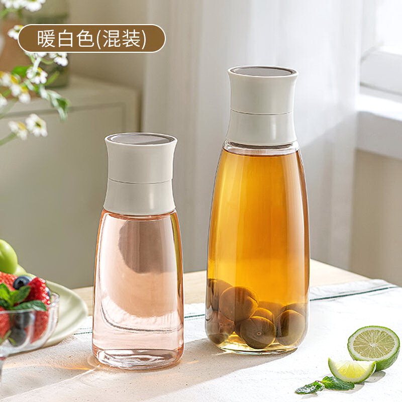 Botella de vidrio de licor de frutas, recipiente de subenvasado de licor, botella vacía, frasco sellado, botella de almacenamiento de licor a largo plazo