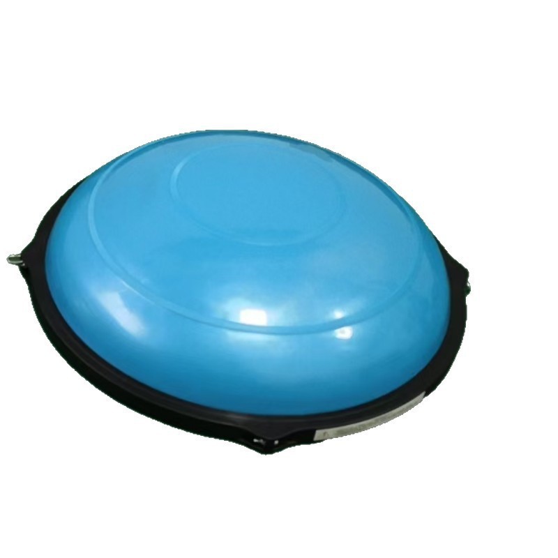 Media Esfera de Equilibrio de 64 cm PVC Inflable para Entrenamiento Aeróbico y Core