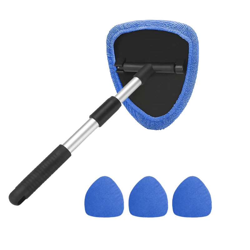 파란색 천 커버 4개 + 오각형 플라스틱 부품 세트