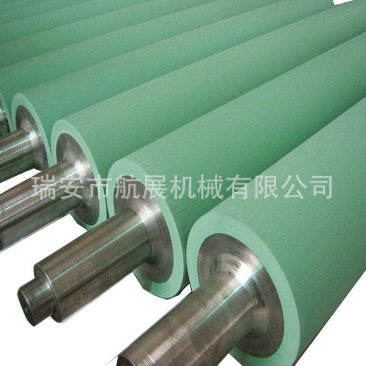 加工定制橡胶辊三元乙丙橡胶硅胶弯辊耐磨耐高温胶辊印刷机丁青辊