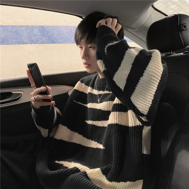 Winter Round Neck Sweater - Image 1