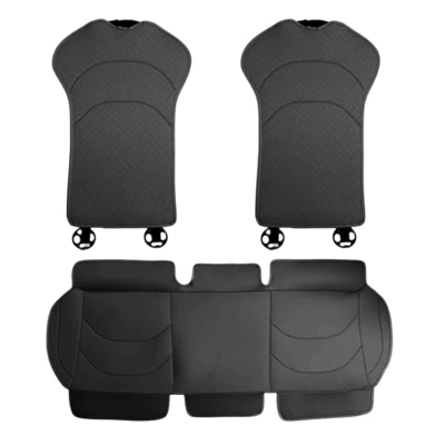 Seat cushion, seat cover and Breathable Car Rear Seat - xiaomi-style-rear-seat-cover-1-piece-backrest-covers-2-pieces-obsidian-black