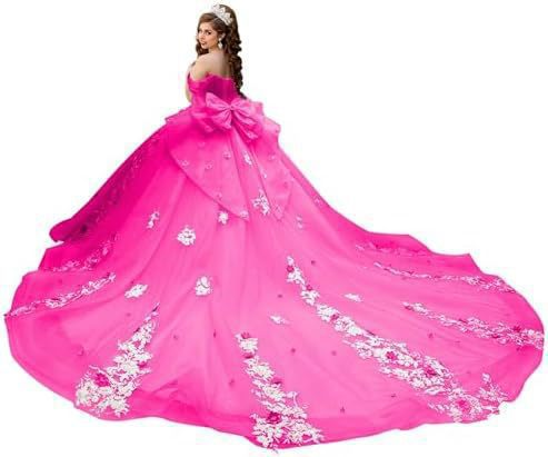 Vestido de noche francés de un solo hombro, nuevo banquete de cumpleaños transfronterizo, vestido de noche, lazo grande, cola larga