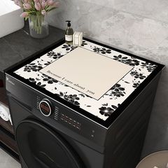 国境を越えた卸売ドラム洗濯機パッド吸水性滑り止め珪藻泥防塵パッドバルコニー洗濯機日焼け止めカバーパッド