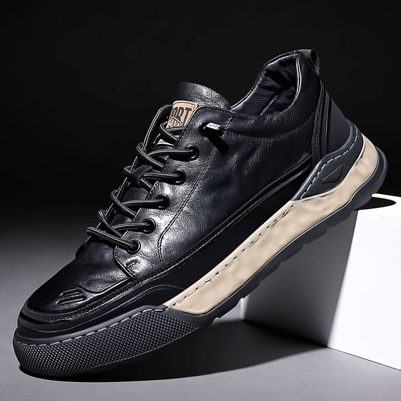 High-Quality Men's Shoes 2026 Autumn New Style Height-Increasing Sports Sneakers Versatile Casual Shoes Thick-Soled Trendy Men's Shoes