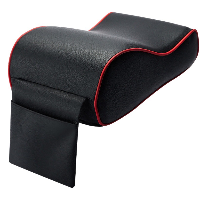 Suministros de coche caja apoyabrazos central almohadilla de espuma de memoria apoyabrazos caja aumento almohadilla coche universal interior apoyabrazos caja cubierta