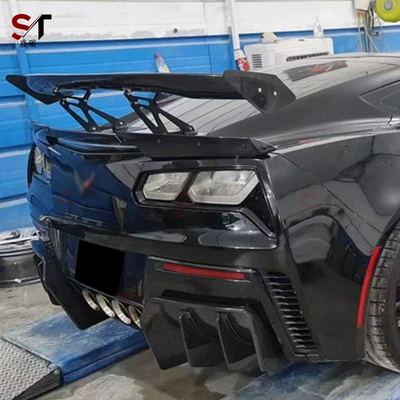 Fixed wind wing Carbon Fiber Rear Wing Apr