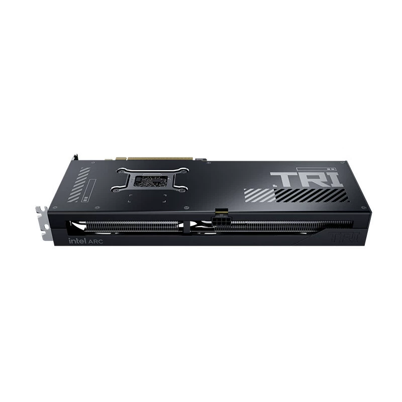 Видеокарта Intel Arc B570 Tri 10G OC, для игр и видеомонтажа
