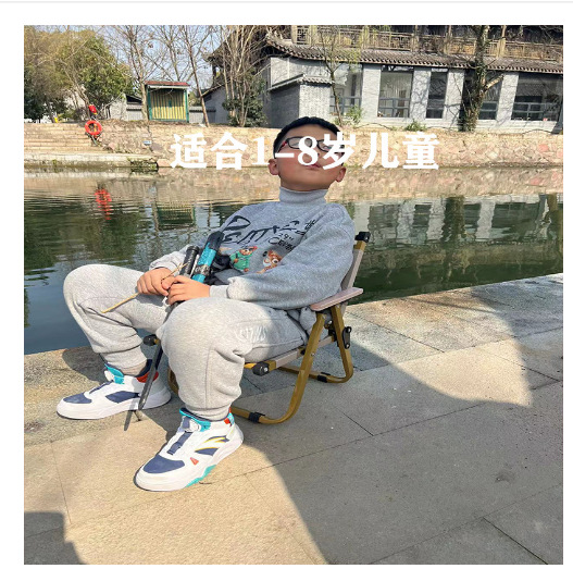 Fabricante al por mayor silla de camping portátil de acero al carbono antideslizante silla plegable de playa equipos de camping al aire libre