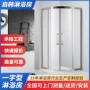 卫生间定制弧形酒店淋浴房