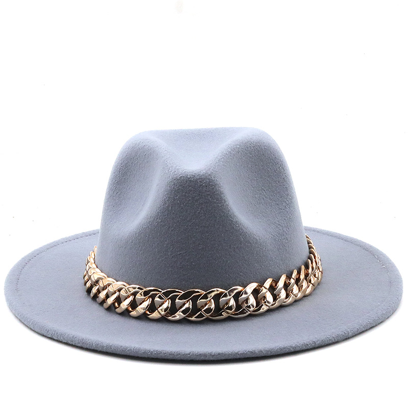 Wholesale Accessories Woolen Big Brim Fashion Jazz Top Hats Nihaojewelry display picture 26