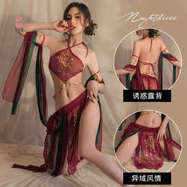 卡玫雪情趣内衣古风汉服性感诱惑制服古装风战袍衣服异域风情9748