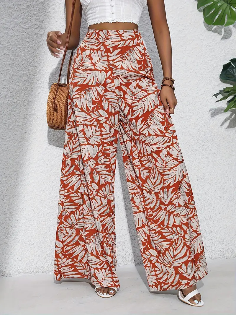 Fashionable Wide-Leg Pants