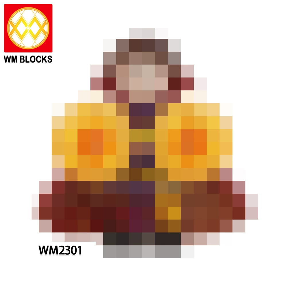 Товар для внешней торговли WM6132, сборные игрушки по ТВ‑и‑фильмам, пазл‑фигурки в пакетах, строительные блоки