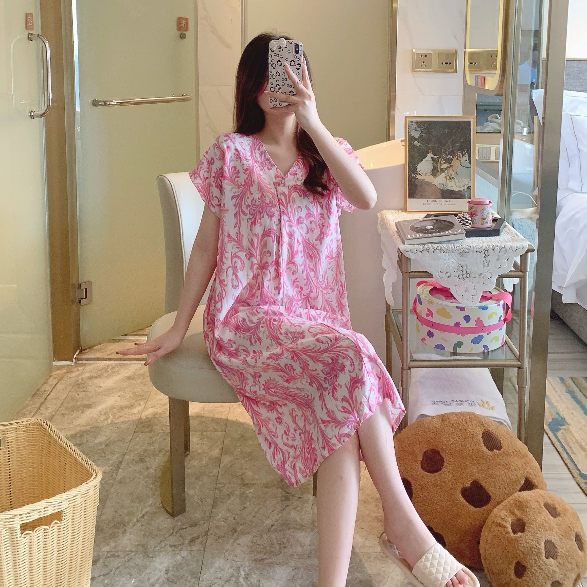 분홍색 줄무늬