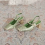 包头浅口一字压花女鞋
