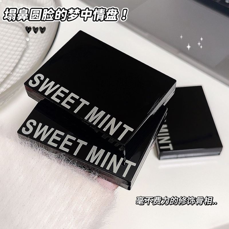 sweet mint三色修容盘高光修容立体鼻影阴影面部提亮哑光一体修容|undefined