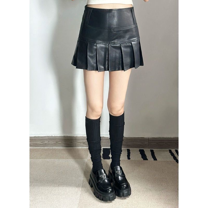 堆堆袜子女双针过膝长筒袜jK小腿袜美拉德条纹黑白色ins潮大腿袜|undefined
