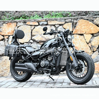 Motorcycle tail driver and passenger aluminum alloy