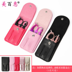 3-Piece Eyebrow Tweezers Set: 1.2mm Thick Stainless Steel Eyebrow Tweezers, Eyebrow Clip, Hair Removal Tool—Direct Supply