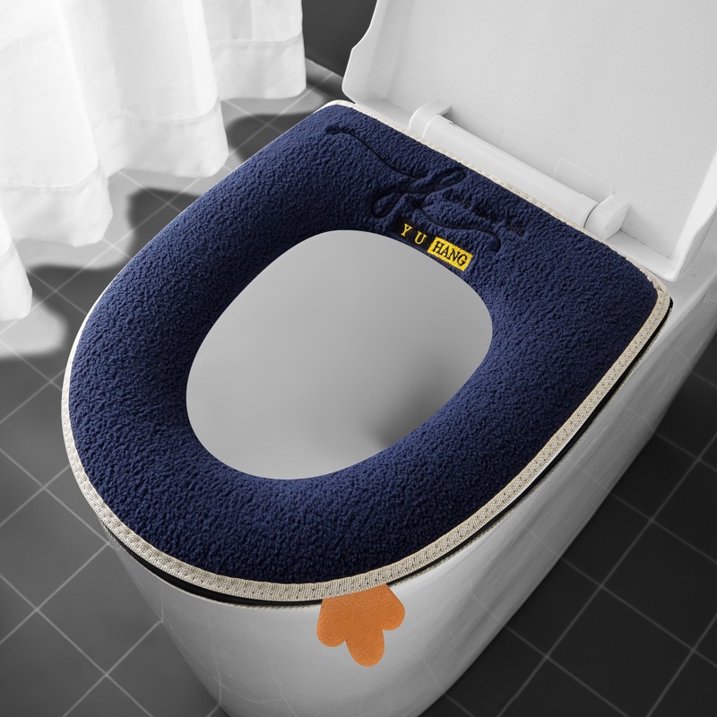 2024 nuevo cojín de inodoro cojín de inodoro grueso inodoro doméstico cuatro estaciones cojín de inodoro universal cubierta impermeable anillo de inodoro