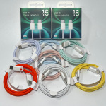 iphone16数据线编织数据线适用于苹果15充电线type-c数据线绿色