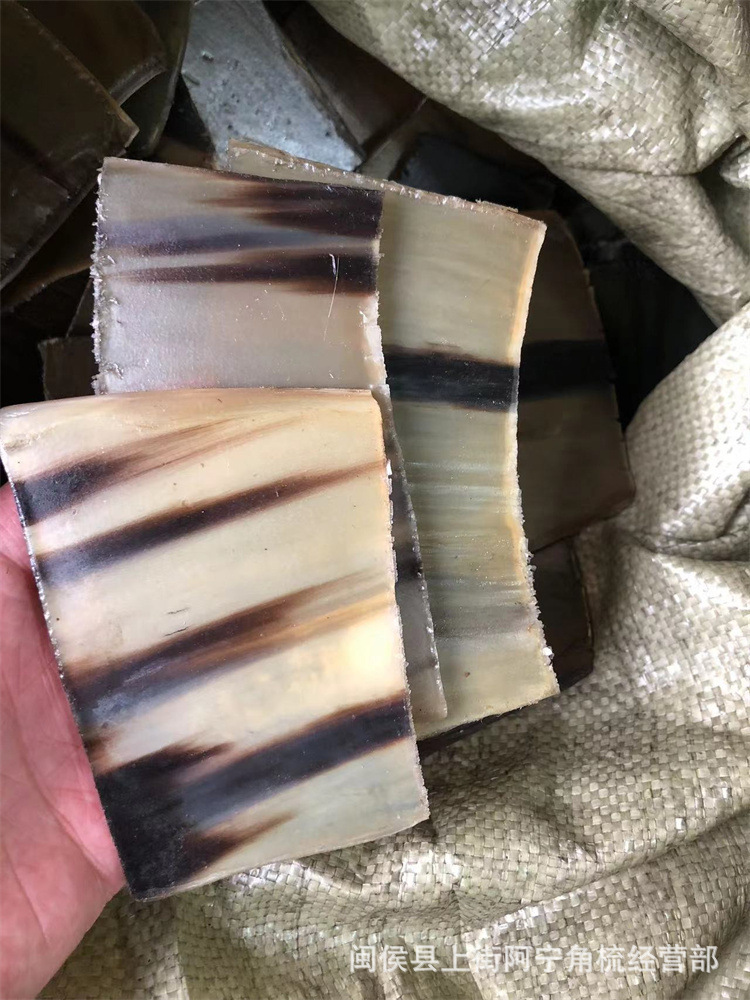 Natural Buffalo Horn Gua Sha Board Blank Raw Horn Material for Scraping Tools and Craft Blanks key features